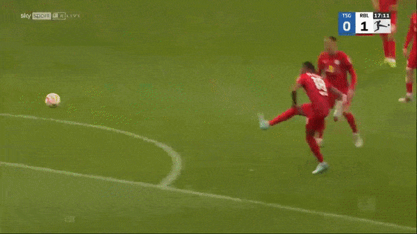 Hoffenheim vs Leipzig 1-3: Christopher Nkunku xuất sắc cú đúp bàn thắng, Dani Olmo góp công chiến thắng, Georginio Rutter ghi bàn