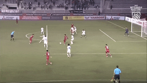 Phillipines vs Indonesia 1-2: Dendy đánh đầu mở tỷ số, Marcelino nhân đôi tỷ số, Schrock tạt bóng Rasmunssen ghi bàn danh dự, Indonesia nhì bảng AFF Cup