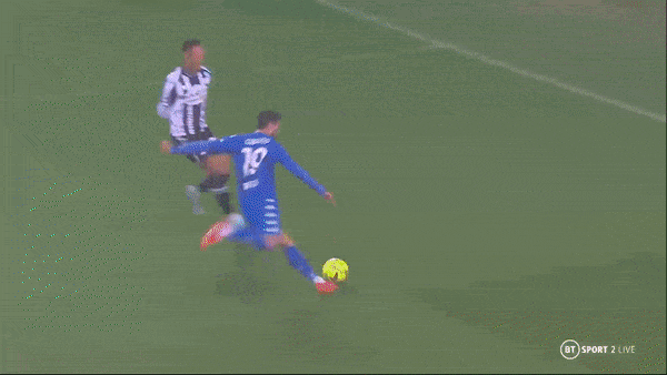 Udinese vs Empoli 1-1: Tommaso Baldanzi chớp thời cơ, Roberto Pereyra cứu thua, Akpa Akpro phải nhận thẻ đỏ