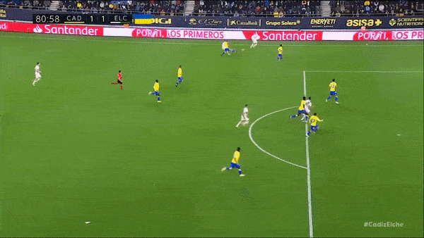 Cadiz vs Elche 1-1: Brian Ocampo ghi siêu phẩm đường cong, Ezequiel Ponce đánh đầu chia điểm chủ nhà