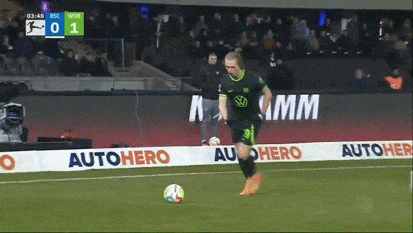 Hertha Berlin vs Wolfsburg 0-5: Lần lượt Mattias Svanberg, Maximilian Arnold, Jonas Wind, Ridle Baku, Omar Marmoush góp công chiến thắng 5 sao