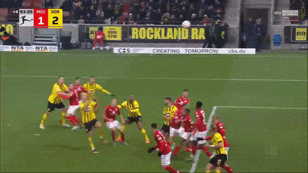 Mainz 05 vs Borussia Dortmund 1-2: Lee Jae-sung sớm mở bàn nhưng Julian Ryerson lập tức gỡ hòa, Giovanni Reyna đệm bóng cận thành