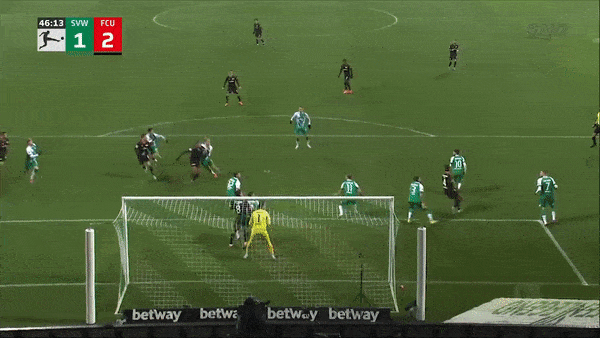 Werder Bremen vs Union Berlin 1-2: Amos Pieper mở bàn, Janik Haberer gỡ hòa, Kevin Behrens ấn định 3 điểm, tạm dẫn nhì Bundesliga