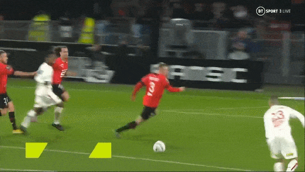 Rennes vs Lille 1-3: Amine Gouiri ghi bàn phút đầu tiên nhưng Edon Zhegrova, Remy Cabella, Andre Gomes ngược dòng chiến thắng