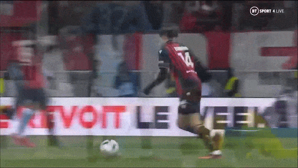 Nice vs Ajaccio 3-0: Costa Santos sớm mở bàn, Billal Brahimi xuất thần cú đúp bàn thắng giành trọn 3 điểm