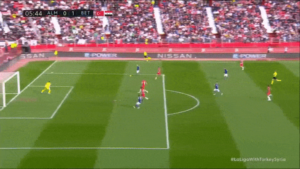 Almería vs Real Betis 2-3: Rodri sớm mở bàn, Luis Suarez, Samuel Costa lập công, Sergio Canales, Andres Guardado lần lượt tỏa sáng