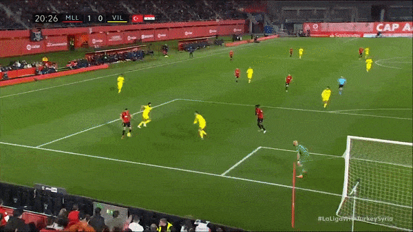 Mallorca vs Villarreal 4-2: Kadewere mở bàn, Rodriguez tỏa sáng cú đúp, Vedat Muriqi chốt hạ chiến thắng, Morales, Chukwueze lập công, Trigueros nhận thẻ đỏ