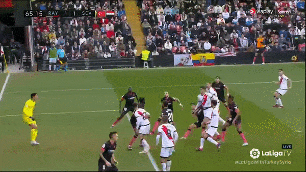 Rayo Vallecano vs Sevilla 1-1: Suso sút căng mở tỷ số, Florian Lejeune đánh đầu cứu thua