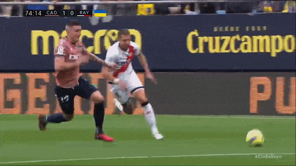 Cadiz vs Vallecano 1-0: Sergi Guardiola chớp thời cơ ghi bàn duy nhất, Alejandro Catena nhận thẻ đỏ phút cuối trận