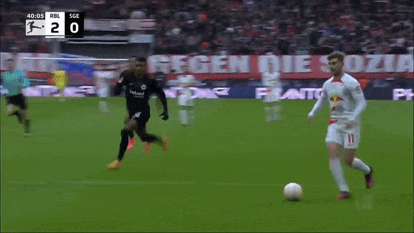 Leipzig vs Eintracht Frankfurt 2-1: Timo Werner sớm mở bàn, Emil Forsberg nhân đôi tỷ số, Djibril Sow ngược dòng bất thành