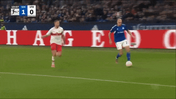 Schalke vs Stuttgart 2-1: Michael Frey kiến tạo, Drexler mở tỷ số, Marius Bulter lập công, Borna Sosa không thể ngược dòng