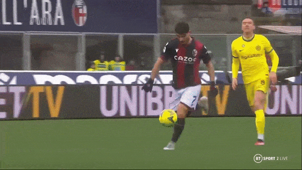 Bologna vs Inter Milan 1-0: VAR không công nhận bàn thắng của Barrow, Schouten kiến tạo, Orsolini bất ngờ hạ gục Inter