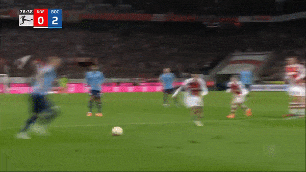 Koln vs Bochum 0-2: Kevin Stoger mở bàn trên chấm penalty, Erhan Masovic ấn định chiến thắng dễ dàng