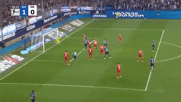 Bochum vs RB Leipzig 1-0: Erhan Masovic đánh đầu ghi bàn duy nhất giành gọn chiến thắng