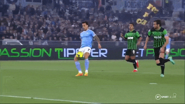 Lazio vs Sassuolo 2-0: Felipe Anderson khai bàn, Toma Basic ấn định 3 điểm phút bù giờ