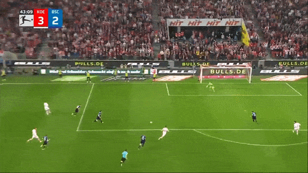 Koln vs Hertha Berlin 5-2: Lucas Tousart, Stevan Jovetic lập công, Davie Selke, Timo Hubers, Skhiri, Huseinbasic vùi dập đối thủ