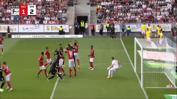 Mainz vs Stuttgart 1-4: Ingvartsen mở bàn nhưng lần lượt Endo Wataru, Guirassy, Fuhrich, Coulibaly nhấn chìm đối thủ