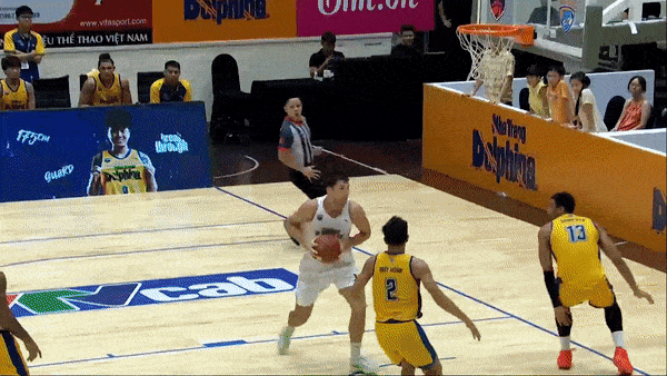 VBA 5x5, Nha Trang Dolphins vs Danang Dragons 88-77: Madarious Gibbs là chủ nhân chiếc nón Player of the Game, Danang Dragons xếp chót bảng