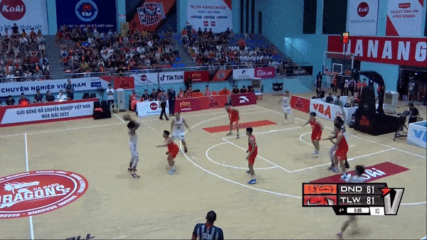 Danang Dragons vs Thang Long Warriors 73-94: John Fields giành danh hiệu Player of the Game, Danang Dragons nhận thất bại thứ 7 liên tiếp 