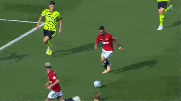 Giao hữu, Man United vs Arsenal 2-0: Bruno Fernandes hạ thủ thành Ramsdale mở bàn, Sancho chớp thời cơ, HLV HLV Ten Hag khiến Arteta ngậm ngùi