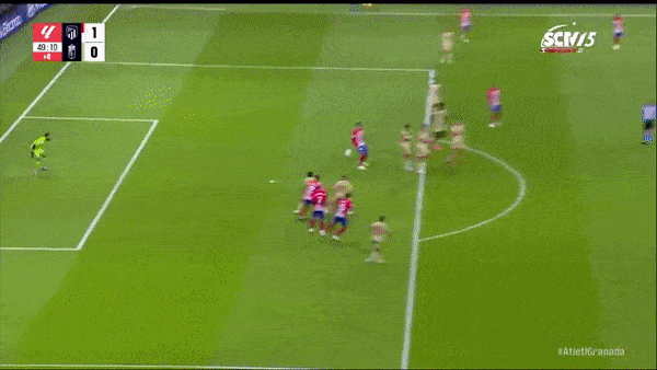 Atletico Madrid vs Granada 3-1: Samu lập công, Morata, Depay, Llorente làm nóng hàng công Atletico, giành gọn 3 điểm