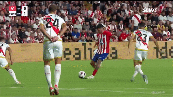 Vallecano vs Atletico Madrid 0-7: Griezmann khơi màu cơn bão 7 bàn thắng, Depay, Molina, Morata, Correa, Llorente lần lượt hưởng ứng