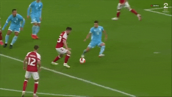 Đan Mạch vs San Marino 4-0: Pierre Hojbjerg, Joakim Maehle, Jonas Wind, Yussuf Poulsen lập công, khép lại chiến thắng dễ dàng