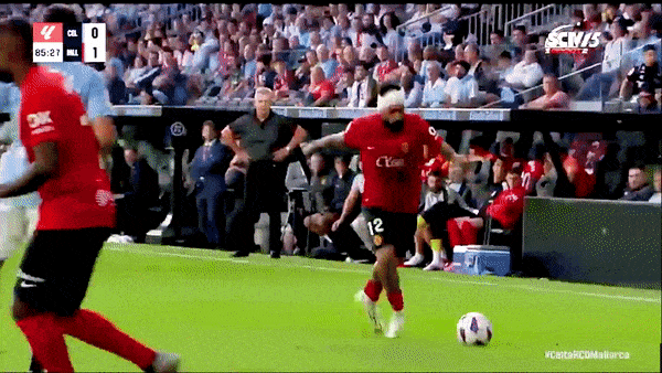 Celta Vigo vs Mallorca 0-1: VAR từ chối bàn thắng của Bamba, Rodriguez kiến tạo, Vedat Muriqi đánh đầu ghi bàn duy nhất