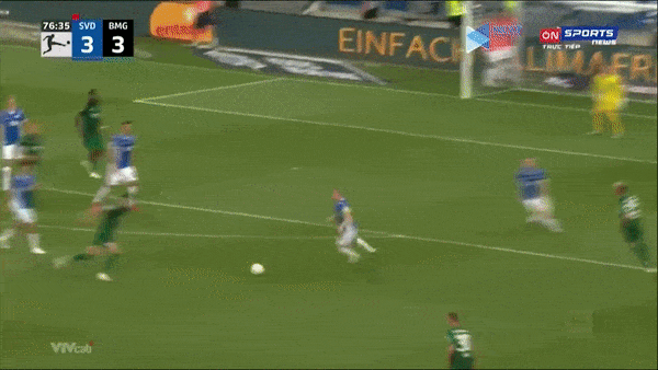 Darmstadt vs M’Gladbach 3-3: Mehlem, Maglica, Skarke bất ngờ lập công, Siebatcheu, Neuhaus, Cvancara ngược dòng ngoạn mục cứu thua