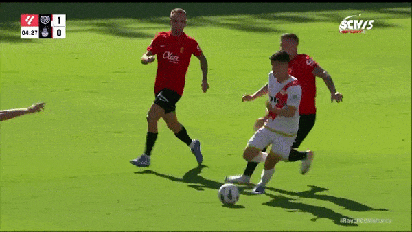 Rayo Vallecano vs Mallorca 2-2: Garcia Rivera sớm mở bàn, Vedat Muriqi, Antonio Sanchez lập công, Radamel Falcao cứu thua nhờ penalty