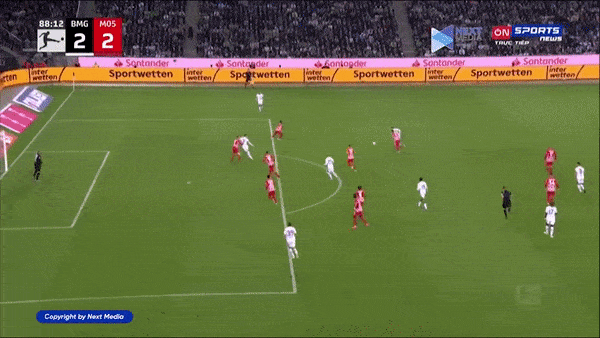M'gladbach vs Mainz 2-2: Rượt đuổi hấp dẫn, Neuhaus mở bàn, Gruda, Barkok ngược dòng, Joe Scally ghi siêu phẩm sút xa gỡ hòa