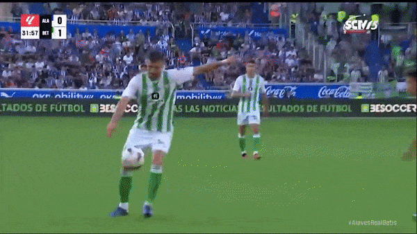 Alaves vs Real Betis 1-1: Ayoze Perez mở bàn nhưng Hector Bellerin phản lưới nhà, Willian Jose nhận thẻ đỏ
