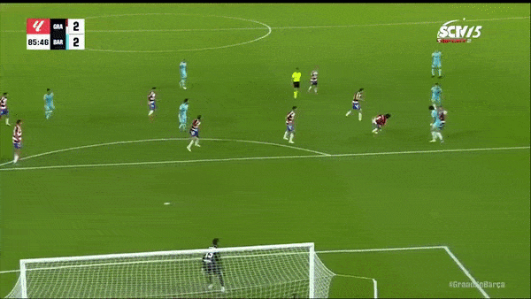Granada vs Barcelona 2-2: Bryan Zaragoza tỏa sáng cú đúp, Lamine Yamal, Sergi Roberto ngược dòng cứu thua Barca