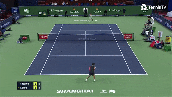 Sebastian Korda ngược dòng hạ Ben Shalton 2-1 (6-7,6-2, 7-6) gặp Hurkacz ở bán kết Shanghai 2023 