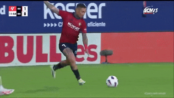 Osasuna vs Granada 2-0: Ante Budimir tỏa sáng cú đúp nhờ penalty, Lucas Boye bị thẻ đỏ, Osasuna giành gọn 3 điểm