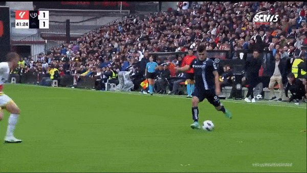 Vallecano vs Sociedad 2-2: Mumin khai bàn, Oyarzabal tỏa sáng cú đúp nhờ penalty, Bebe chia điểm phút 90'+1