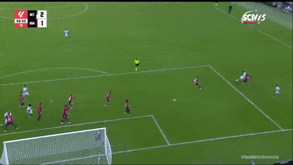 Real Betis vs Osasuna 2-1: Willian Jose mở bàn, Ruben Garcia gỡ hòa, Isco sút xa ấn định chiến thắng đẹp mắt