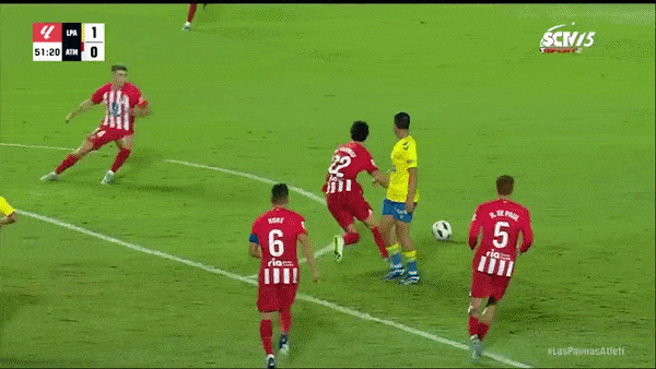 Las Palmas vs Atletico Madrid 2-1: Kirian, Ramirez bất ngờ tạo địa chấn hạ HLV Simeone, Morata ghi bàn danh dự