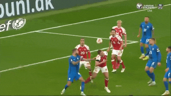 Đan Mạch vs Slovenia 2-1: Erik Janza mở bàn, Joakim Maehle gỡ hòa, Thomas Delaney chốt hạ chiến thắng ngược