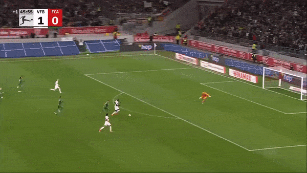 VfB Stuttgart vs Augsburg 3-0: Deniz Undav đệm bóng mở bàn, Serhou Guirassy đột phá, Chris Fuhrich chốt hạ chiến thắng