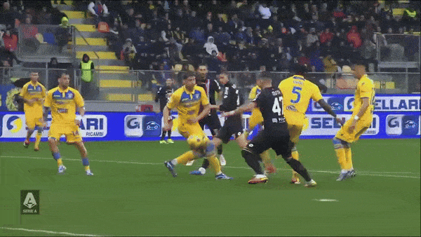 Frosinone vs Monza 2-3: Mota mở bàn, Carboni lập công, Soule phản lưới nhà, Harroui, Soule suýt ngược dòng, Frattali nhận thẻ đỏ