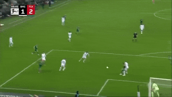 M'gladbach vs Augsburg 1-2: Siebatcheu mở bàn, Phillip Tietz gỡ hòa, Arne Engels chốt hạ chiến thắng