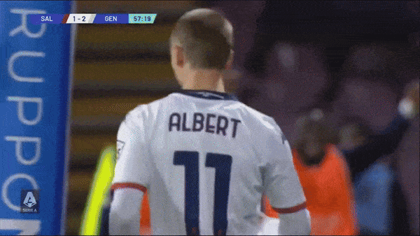 Salernitana vs Genoa 1-2: Martegani mở bàn sau 2 phút nhập cuộc, Retegui gỡ hòa, Gudmundsson chốt hạ 3 điểm nhờ penalty