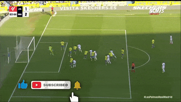 Las Palmas vs Real Madrid 1-2: Ramirez căng ngang, Munoz mở tỷ số, Vinicius gỡ hòa, Tchouameni đánh đầu đẹp mắt chốt hạ 