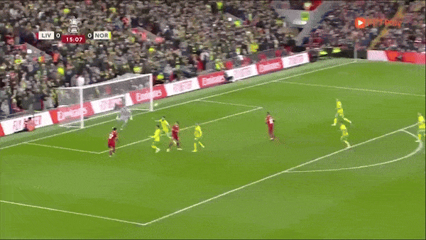 Liverpool vs Norwich City 5-2: Gibson, Sainz lập công nhưng Jones, Nunez, Jota, Van Dijk, Gravenberch vùi dập giành vé vòng 5 FA Cup