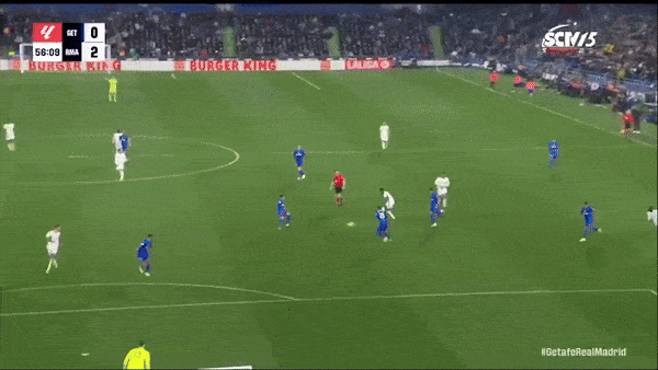 Getafe vs Real Madrid 0-2: Vazquez kiến tạo, Joselu lập công, Vinicius Junior kiến tạo, Joselu hoàn thành cú đúp, HLV Ancelotti tạm dẫn đầu La Liga