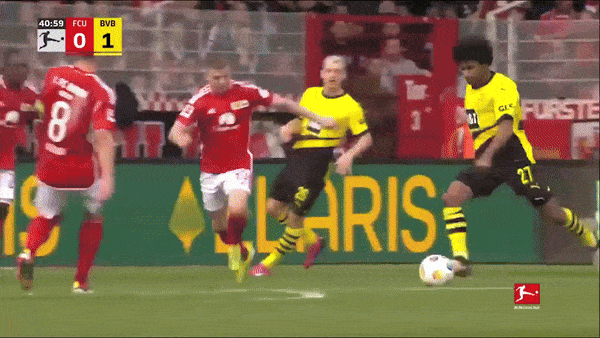 Union Berlin vs Borussia Dortmund 0-2: Adeyemi sút xa đẹp mắt, Maatsen chốt hạ chiến thắng, Dortmund củng cố tốp 4 Bundesliga