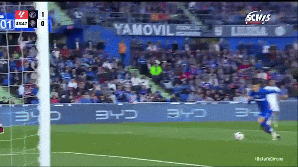 Getafe vs Girona 1-0: Ilaix Moriba tỉa góc, Jesus Santiago chớp thời cơ ghi bàn duy nhất, dù thua nhưng Girona vẫn tạm xếp nhì bảng La Liga