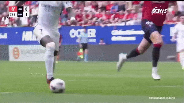 Osasuna vs Real Madrid 2-4: Budimir, Iker Munoz lập công, Vinicius xuất thần cú đúp, Carvajal, Brahim Diaz góp công, Real "cô đơn" trên đỉnh La Liga 