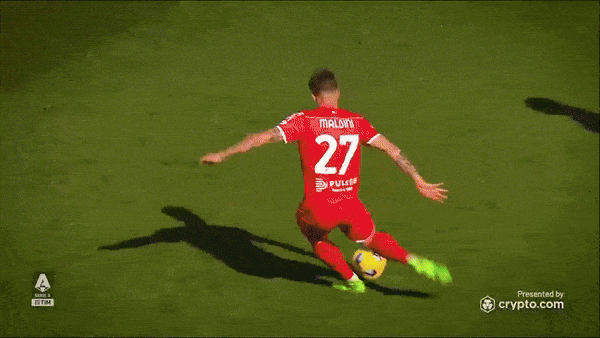 Daniel Maldini, Tijjani Noslin, Lorenzo Pellegrini, Walid Cheddira, Samuel Chukwueze lọt tốp bàn thắng đẹp vòng 29 Serie A